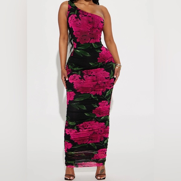 Fashion Nova Midi Dress - Picture 1 of 5